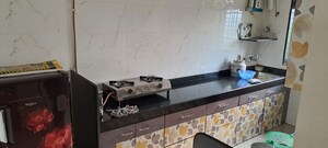 Kitchen in 1 BHK Apartment at Lal Bahadur Shastri Nagar – for Sale