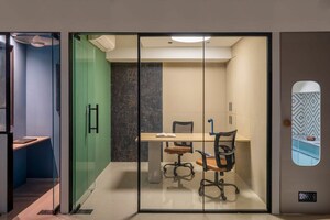 Living Room in  Office Space at Savaliya Krish Cubical, Thaltej – for Rent