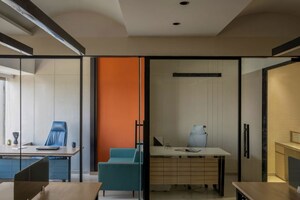 Living Room in  Office Space at Savaliya Krish Cubical, Thaltej – for Rent