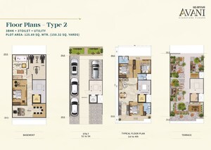 Floor Plan in 3 BHK Apartment at NS Avani Signature Floors, Sohna Sector 2 – for Sale
