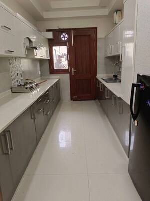 Kitchen in 3 BHK Builder Floor at Sector 45 – for Rent