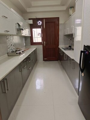 Kitchen in 3 BHK Builder Floor at Sector 45 – for Rent