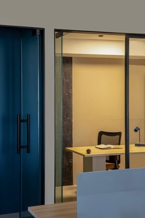 Building Lobby in  Office Space at Savaliya Krish Cubical, Thaltej – for Rent