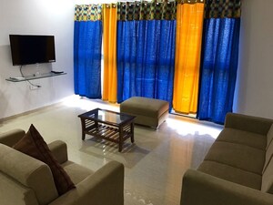 Living Room in 3 BHK Apartment at Lodha Bella Vita, Nibm Road – for Rent