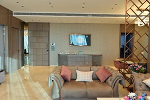 Living Room in 4 BHK Apartment at Raheja Imperia, Worli – for Rent