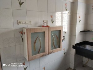 Bathroom in 1 BHK Apartment at Aakar Apartment, Malad East – for Rent