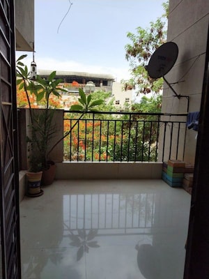 Balcony in 3 BHK Apartment at Sigma One Capital, Kothrud – for Rent