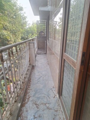 Balcony in 3 BHK Apartment at Vasant Kunj – for Rent