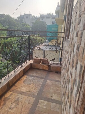 Balcony in 3 BHK Apartment at Vasant Kunj – for Rent