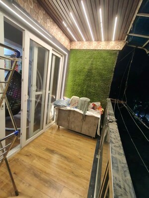 Balcony in 4 BHK Apartment at Vasant Kunj – for Rent