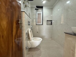 Bathroom in 3 BHK Apartment at Vasant Kunj – for Rent