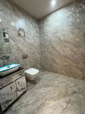 Bathroom in 3 BHK Builder Floor at BPTP District, Sector 81 – for Rent