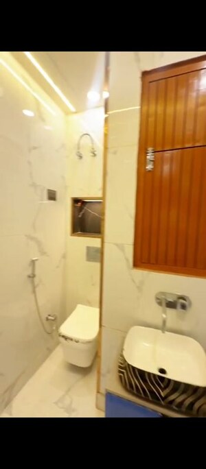 Bathroom in 2 BHK Builder Floor at Dwarka Mor – for Sale
