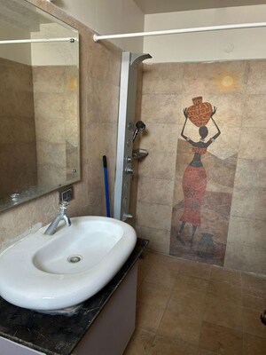 Bathroom in 3.5 BHK Apartment at Vishnu Homes Kondapur, Kondapur – for Rent