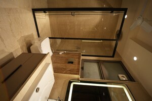 Attached Bathroom in 3 BHK Builder Floor at Rajouri Garden – for Rent