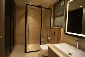 Attached Bathroom in 3 BHK Builder Floor at Rajouri Garden – for Rent