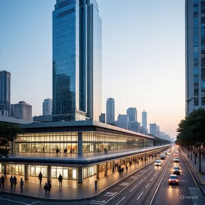  Shop – Exterior View View at JP North Westend, Bhayandar West - for Sale