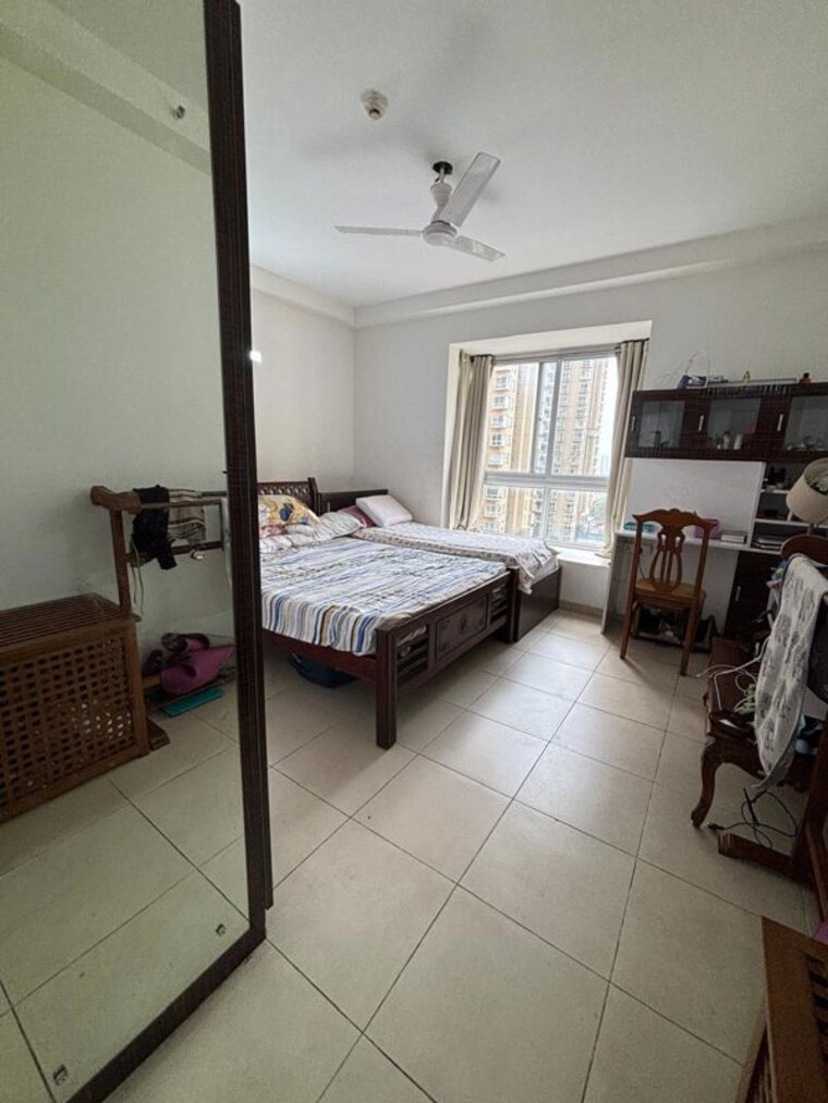 Living Room, bhartiya-nikoo-homes 3 Bedroom 1930 Sq.Ft. Apartment In Thanisandra Main Road Bangalore 10158045