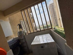 Kitchen in 3 BHK Apartment at Bhartiya Nikoo Homes, Thanisandra Main Road – for Rent