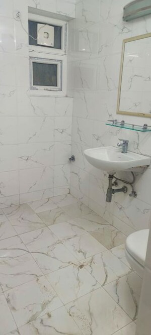 Bathroom in 3 BHK Apartment at Vasant Kunj – for Rent