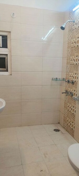 Bathroom in 3 BHK Apartment at Vasant Kunj – for Rent