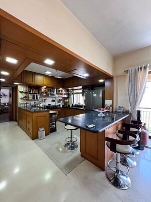 Kitchen in 3 BHK Apartment at Lodha Splendora, Ghodbunder Road – for Sale