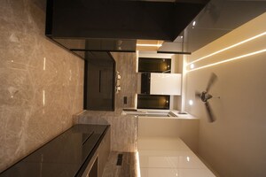 Kitchen in 3 BHK Builder Floor at Rajouri Garden – for Rent