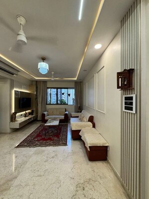 Living Room in 2 BHK Apartment at Lodha Splendora, Ghodbunder Road – for Sale