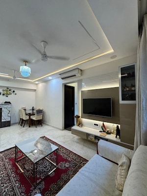 Living Room in 2 BHK Apartment at Lodha Splendora, Ghodbunder Road – for Sale