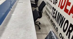 Staircase in  Office Space at Shyamal – for Rent