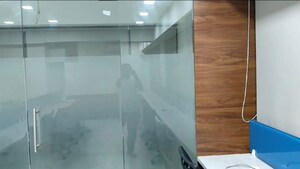 Kitchen in  Office Space at Shyamal – for Rent