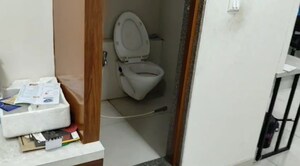 Bathroom in  Office Space at Shyamal – for Rent