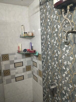 Attached Bathroom in 1 BHK Apartment at Jalaram Park, Bhandup West – for Rent
