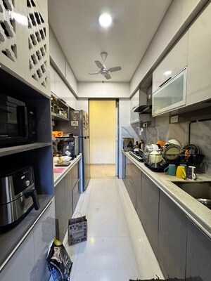 Kitchen in 2.5 BHK Apartment at Lodha Splendora, Ghodbunder Road – for Sale