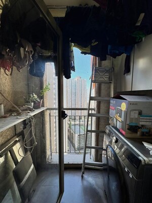 Balcony in 2.5 BHK Apartment at Lodha Splendora, Ghodbunder Road – for Sale