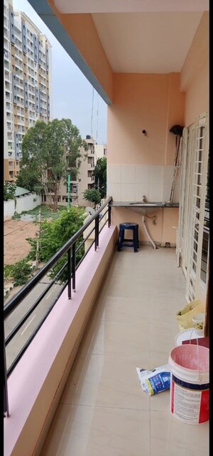 Balcony in 3 BHK Apartment at Shriram Suhaana, Yelahanka – for Rent