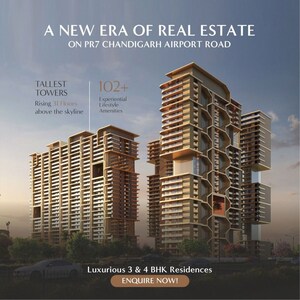 3 BHK Apartment – Exterior View View at Mullanpur - for Sale