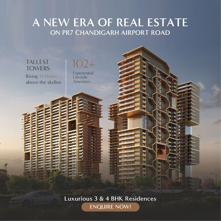 Exterior View, mullanpur 3 Bedroom 3000 Sq.Ft. Apartment In Mullanpur Mohali 10158198