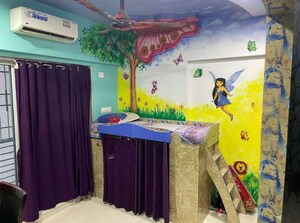 Bedroom in 3 BHK Apartment at Rosa Bella, Ghodbunder Road – for Sale