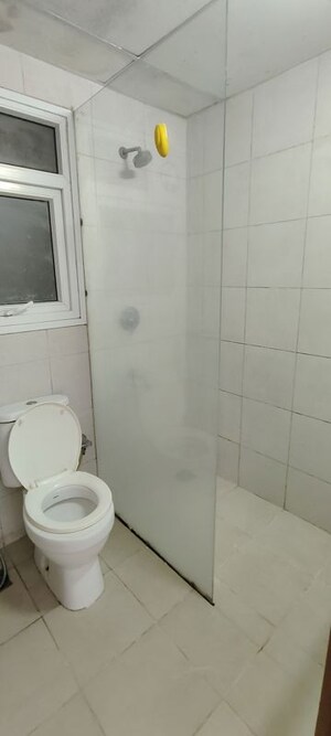Bathroom in 2 BHK Apartment at Bhartiya Nikoo Homes, Thanisandra Main Road – for Rent