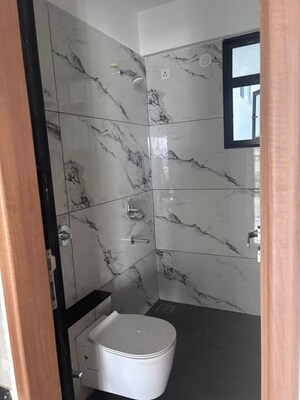Bathroom in 3 BHK Apartment at Majestique Signature Towers, Balewadi – for Rent