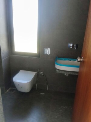 Bathroom in 3 BHK Apartment at Memnagar – for Rent