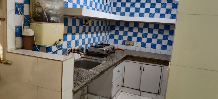 Kitchen, kalkaji 2 Bedroom 900 Sq.Ft. Builder Floor In Kalkaji Delhi 10076604