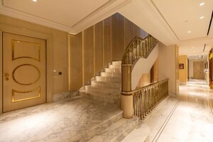 Balcony in 5 BHK Apartment at Rustomjee Crown, Prabhadevi – for Rent