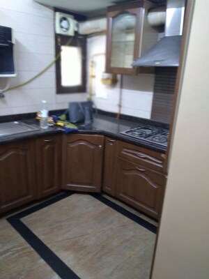 Kitchen in 2 BHK Builder Floor at Greater Kailash ii – for Rent