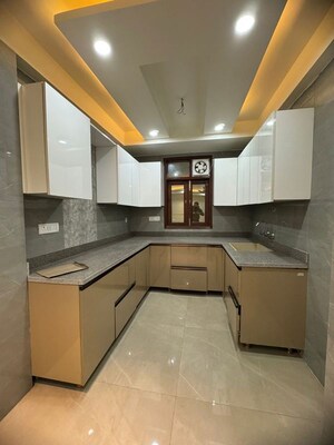 Kitchen in 3 BHK Apartment at Palm Residency Chhatarpur, Chattarpur – for Rent