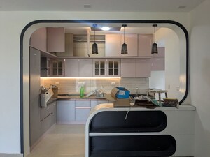 Kitchen in 3 BHK Apartment at Mittal Palms, Jakkuru – for Rent