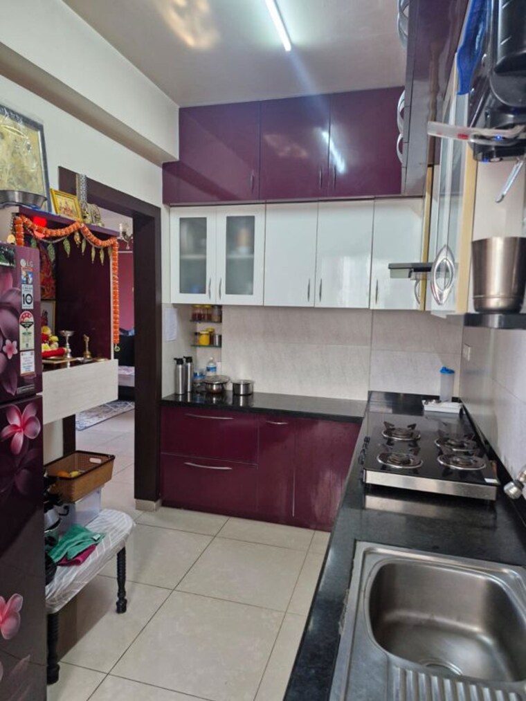 Kitchen, footprints-apartments 2 Bedroom 1200 Sq.Ft. Apartment In Thanisandra Main Road Bangalore 10158280