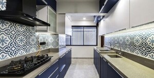 Kitchen in 3 BHK Apartment at Rustomjee Paramount, Khar West – for Sale