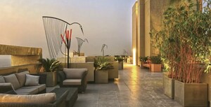 Living Room in 3 BHK Apartment at Rustomjee Paramount, Khar West – for Sale